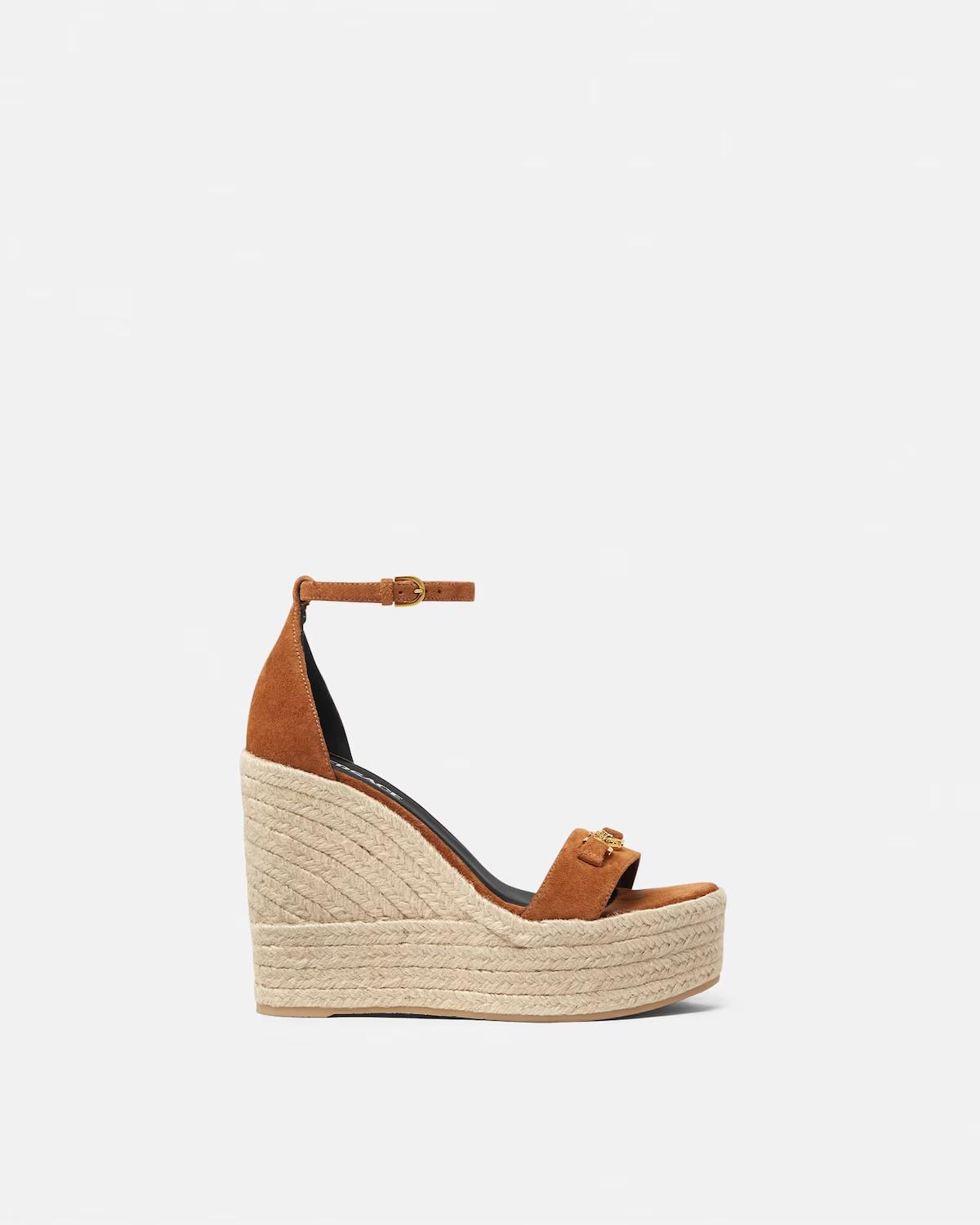 Medusa '95 Suede Wedge Sandals 120 mm