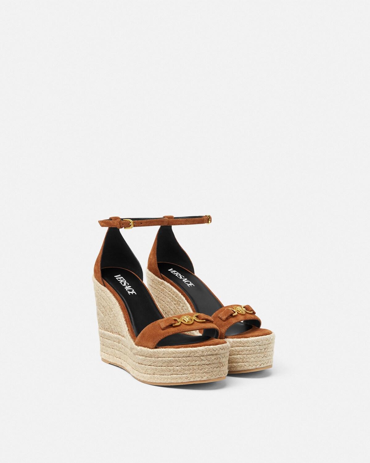 Medusa '95 Suede Wedge Sandals 120 mm - Image 2