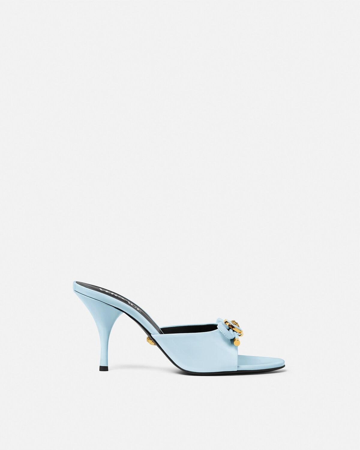 Opera Bow Patent Mules 85 mm