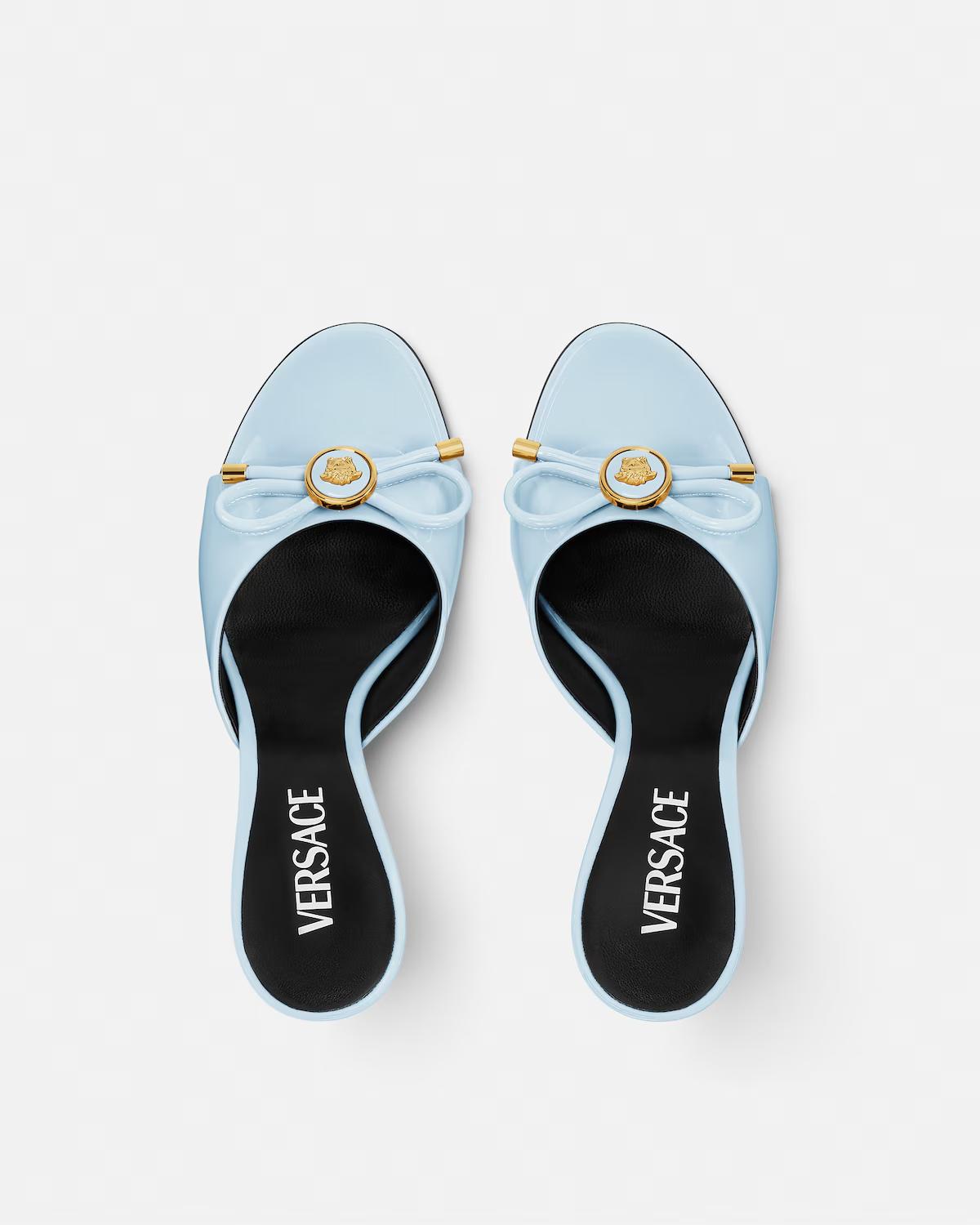 Opera Bow Patent Mules 85 mm - Image 4