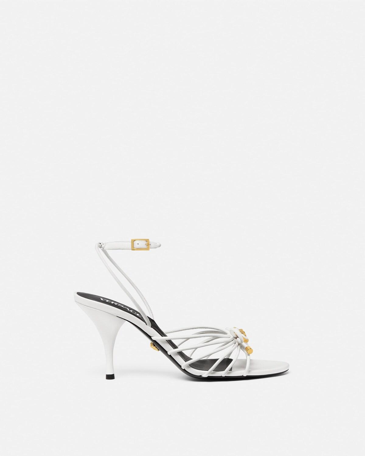 Opera Bow Nappa Sandals 85 mm
