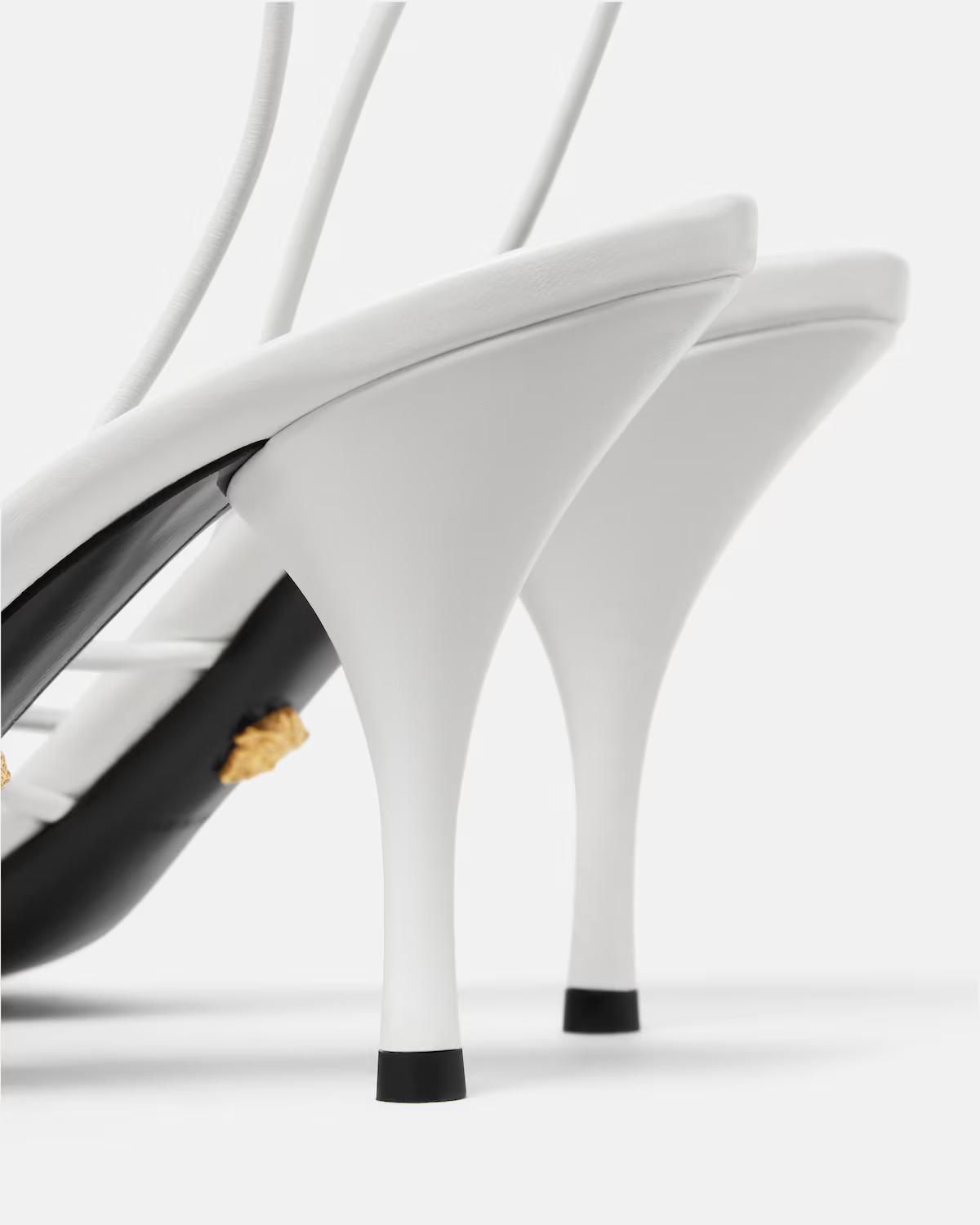 Opera Bow Nappa Sandals 85 mm - Image 6