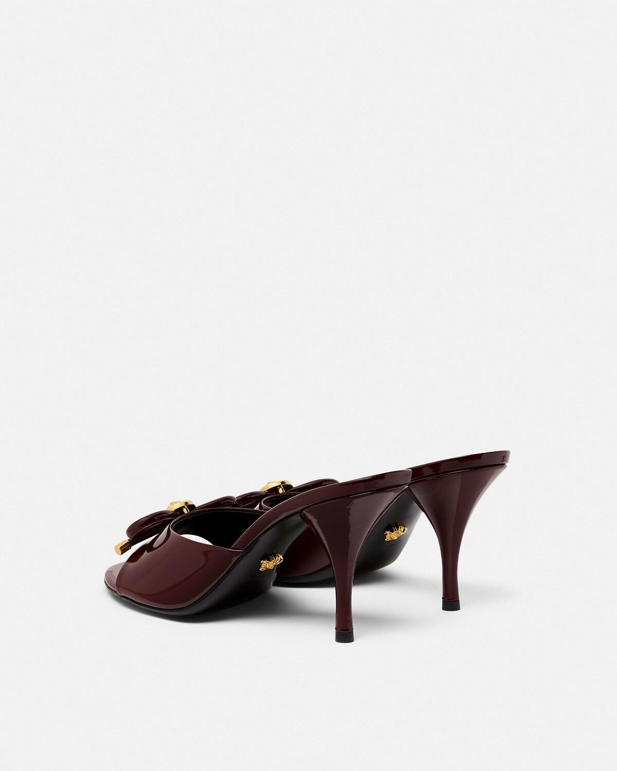 Opera Bow Patent Mules 85 mm - Image 4
