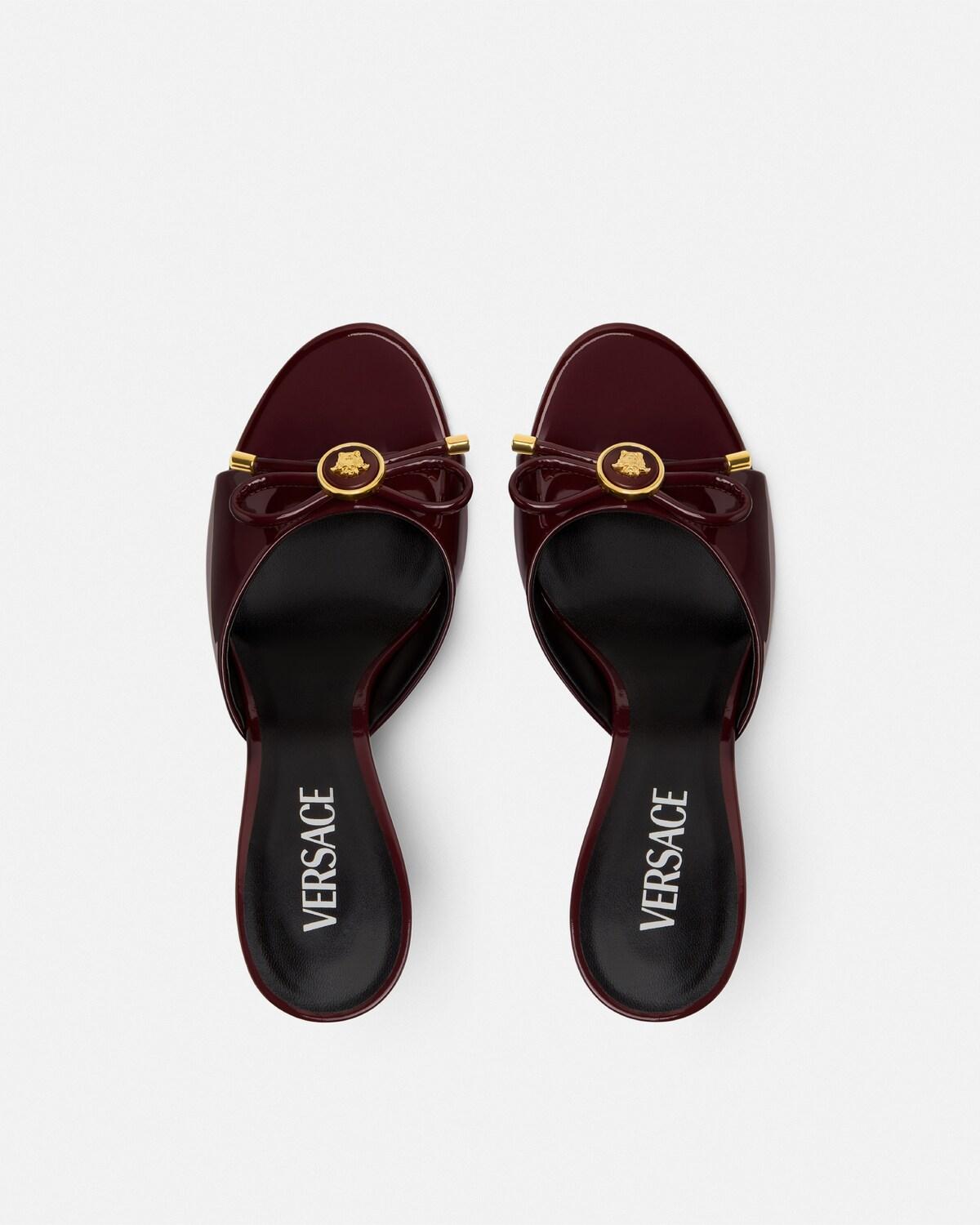 Opera Bow Patent Mules 85 mm - Image 5