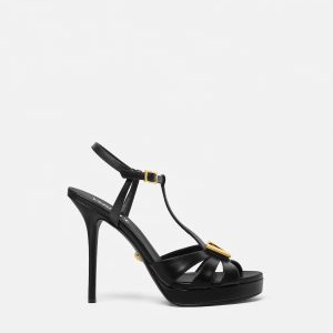 V Leather Sandals 115 mm