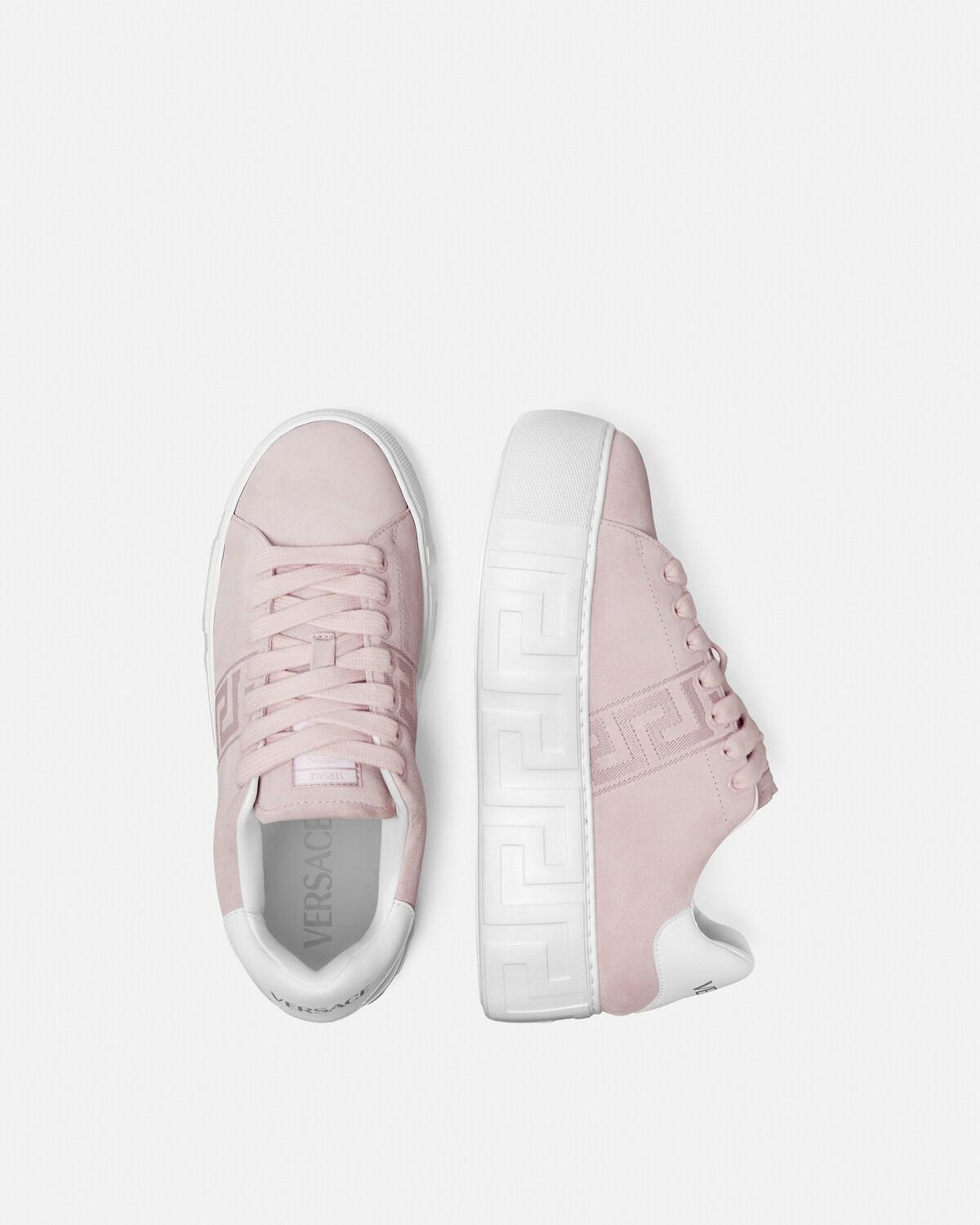 La Greca Suede Platform Sneakers - Image 3