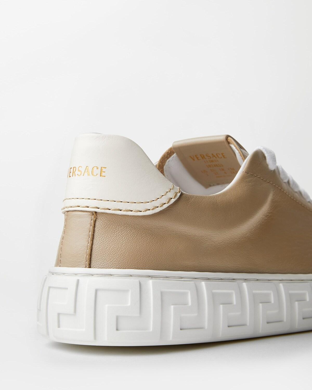 Greca Leather Sneakers - Image 5