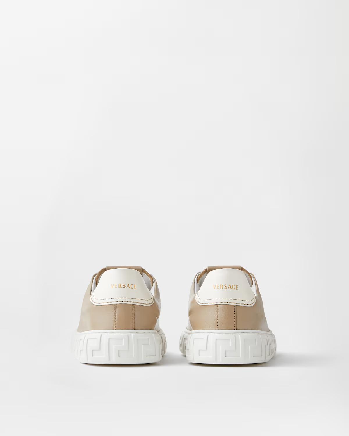 Greca Leather Sneakers - Image 6