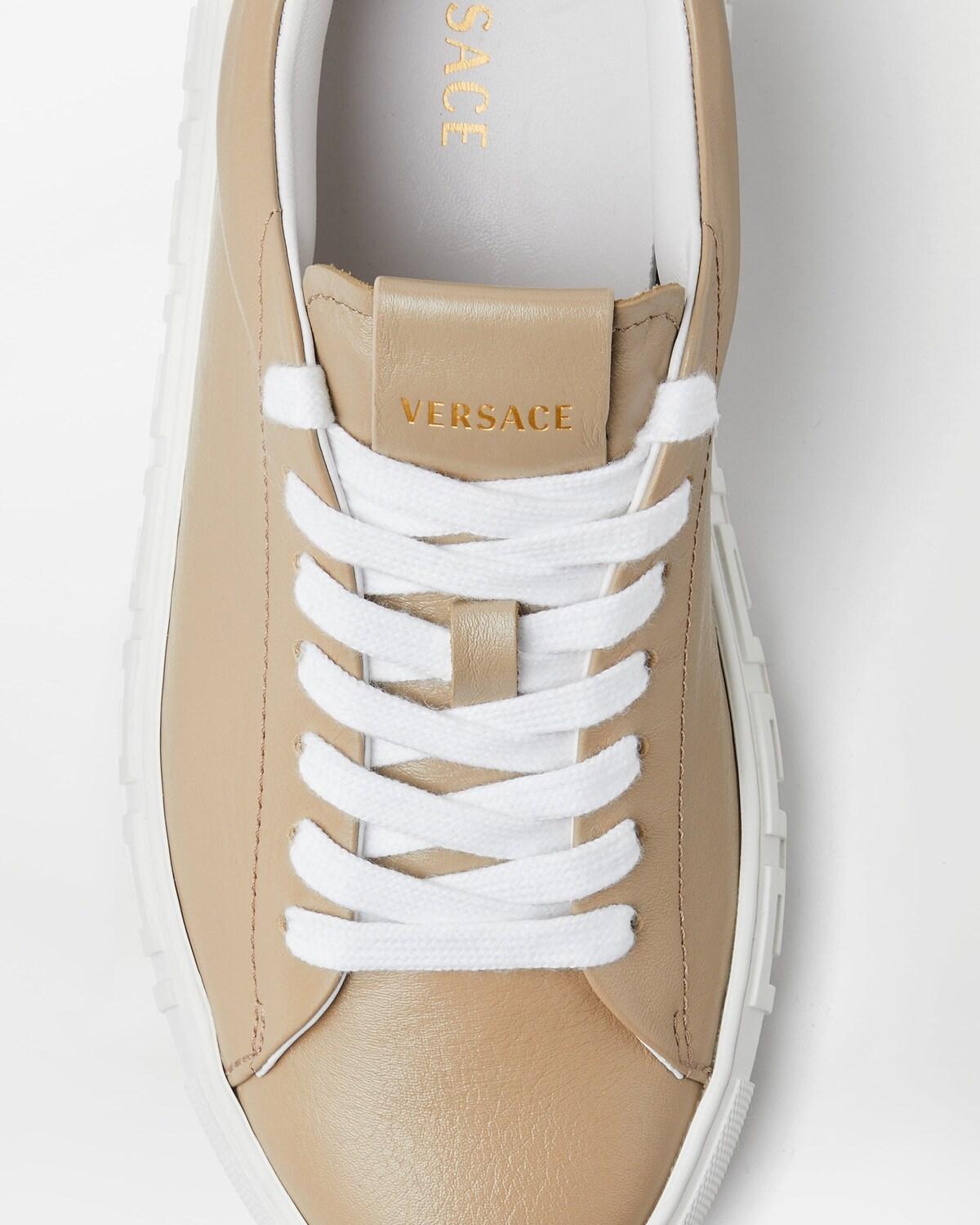 Greca Leather Sneakers - Image 7