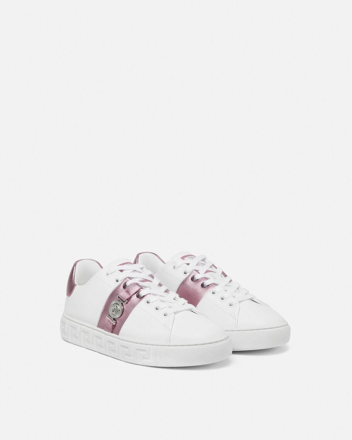 Greca Embellished Sneakers - Image 2