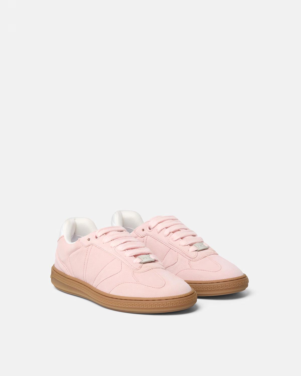 Greca Court Suede Sneakers - Image 2