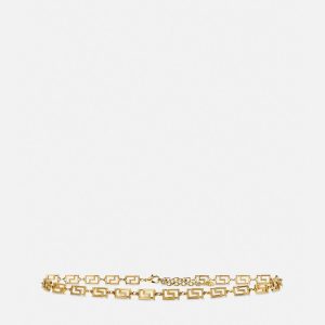 Greca Goddess Chain Belt 1.5 cm