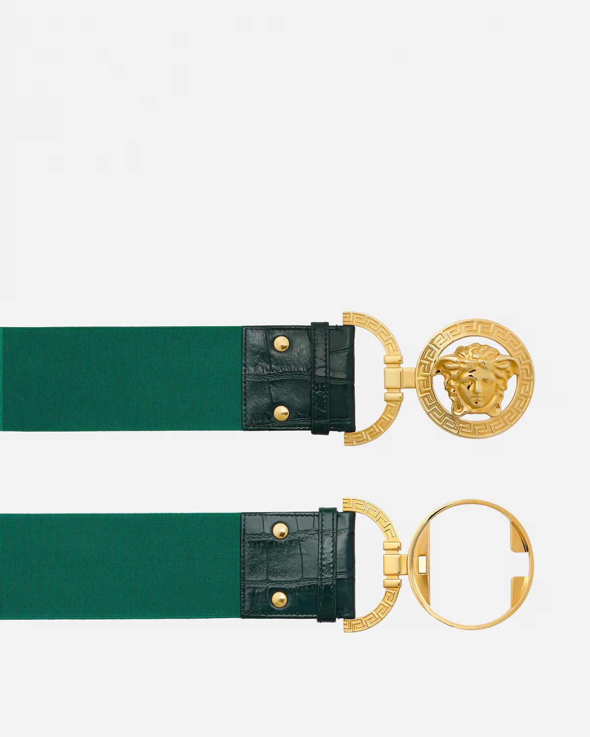 Medusa '95 Croc-Effect Belt 6 cm - Image 2