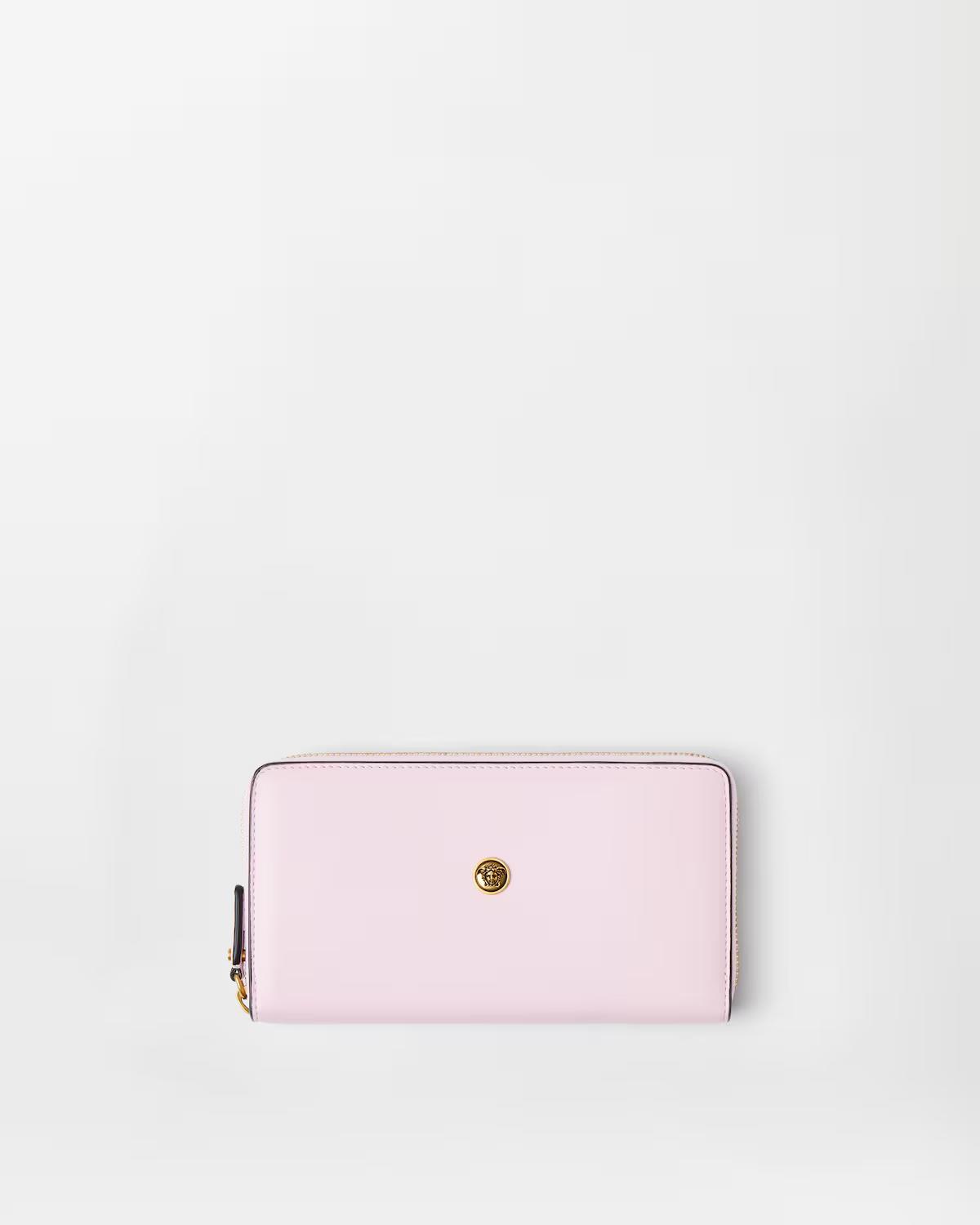 Embl??me Leather Wallet