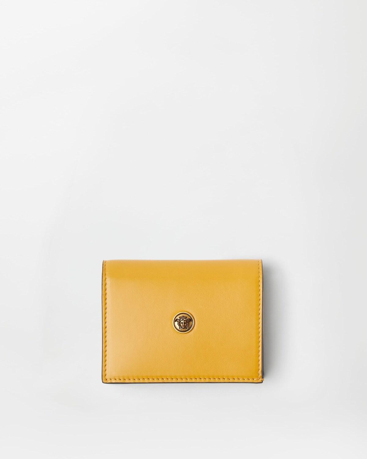 Embl??me Leather Wallet