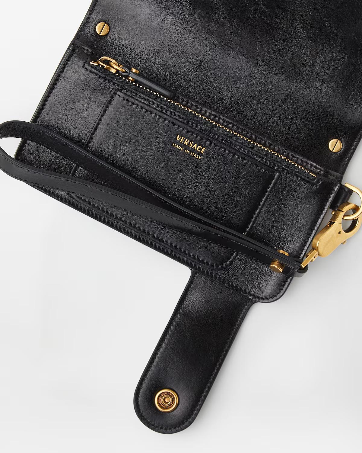 Embl??me Long Leather Wallet - Image 2