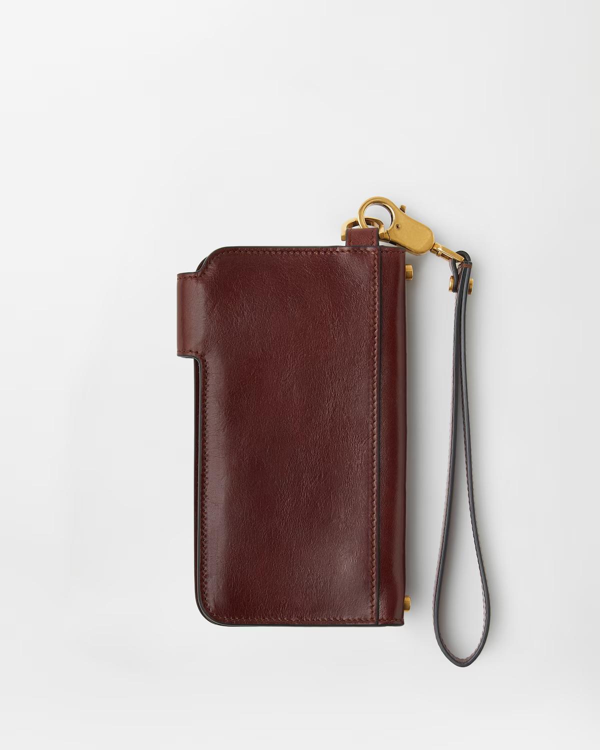 Embl??me Long Leather Wallet - Image 4