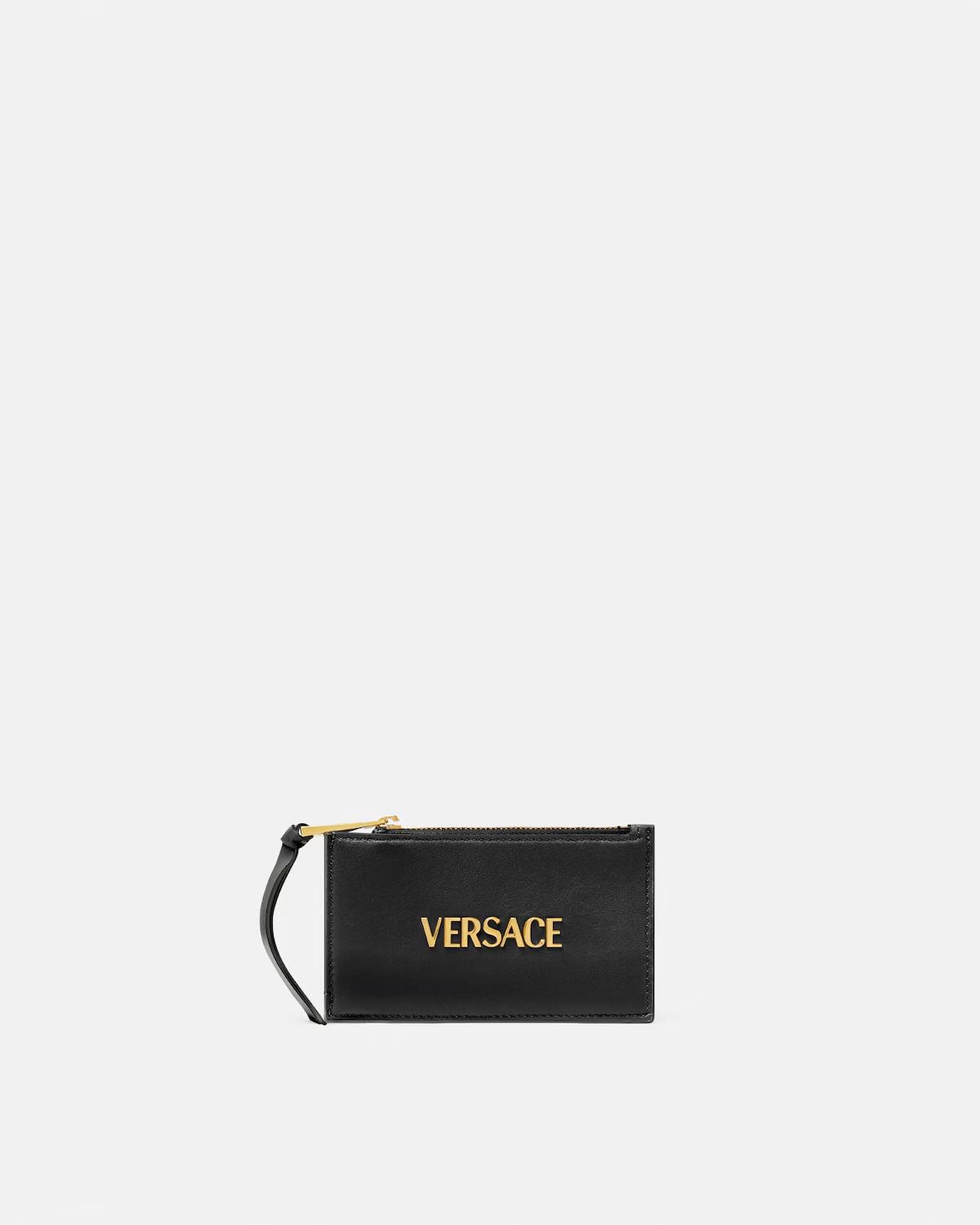 Versace Tag Nappa Card Holder