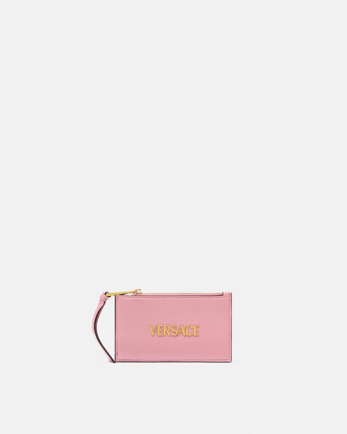 Versace Tag Nappa Card Holder