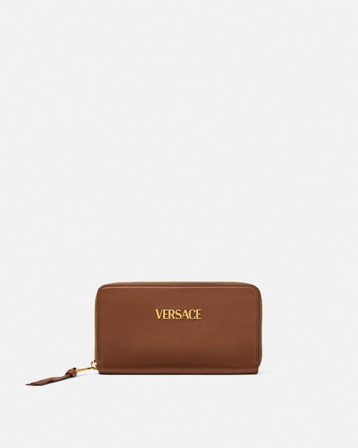 Versace Tag Nappa Wallet