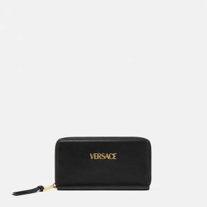 Versace Tag Nappa Wallet