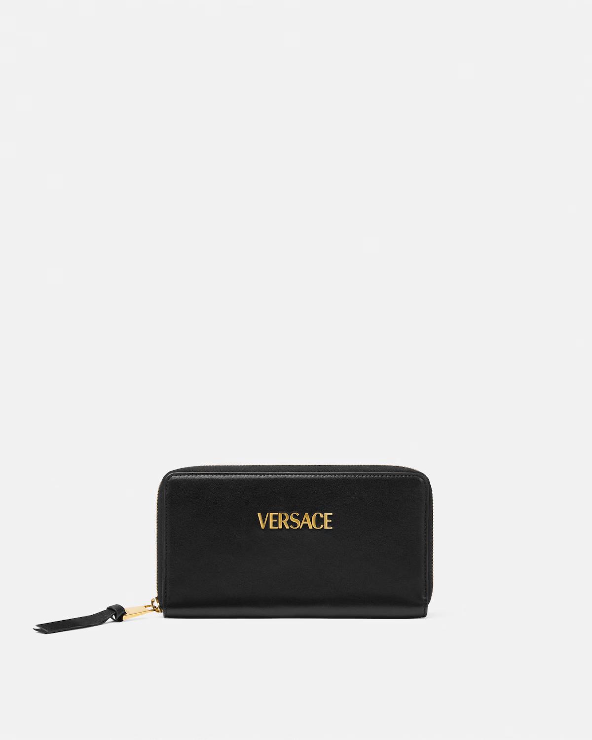 Versace Tag Nappa Wallet