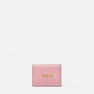 Versace Tag Leather Wallet