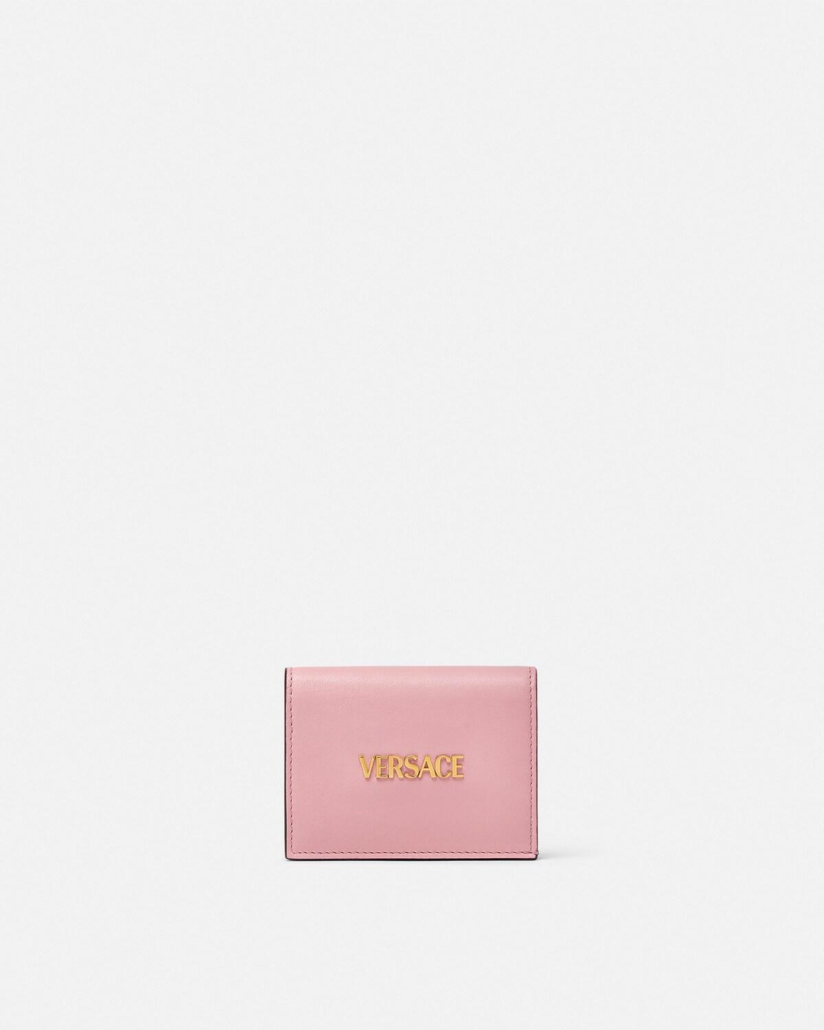 Versace Tag Leather Wallet
