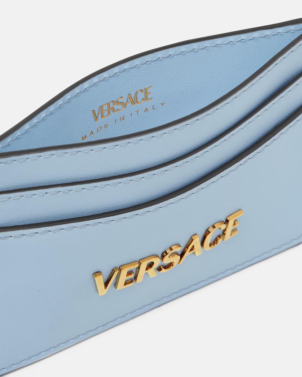 Versace Tag Leather Card Holder - Image 2