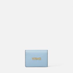 Versace Tag Leather Wallet