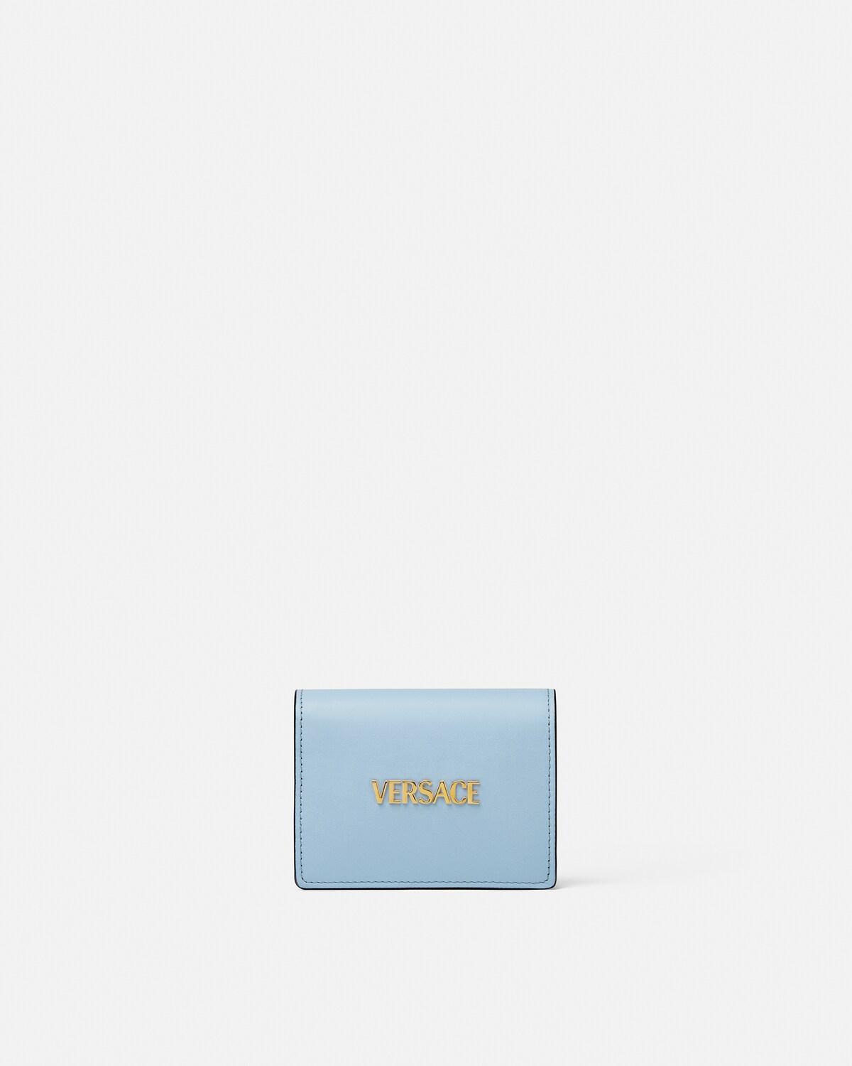 Versace Tag Leather Wallet
