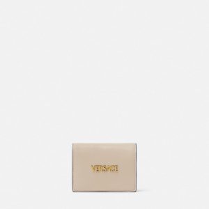 Versace Tag Leather Wallet