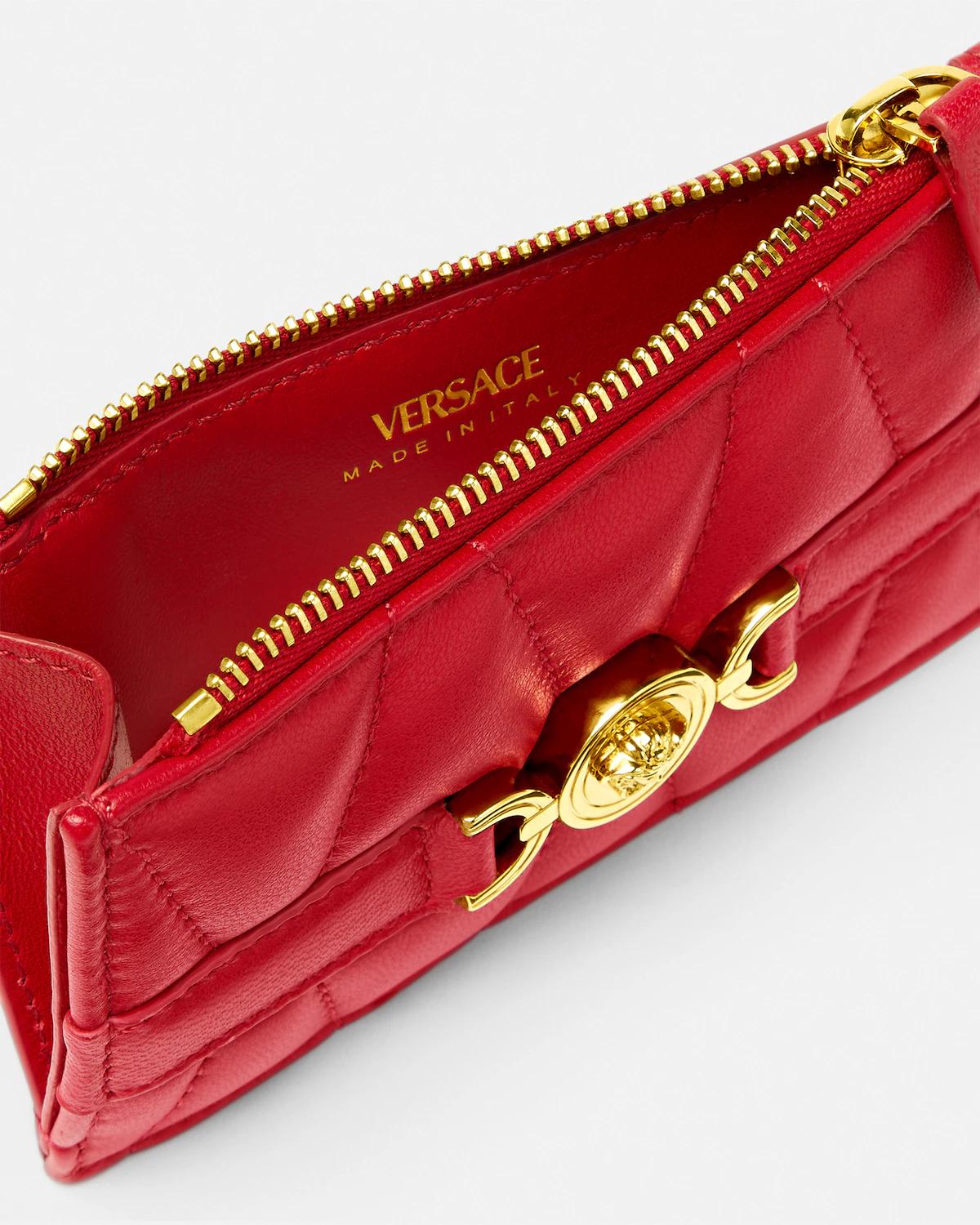 Medusa '95 Quilted Nappa Card Holder - Image 2