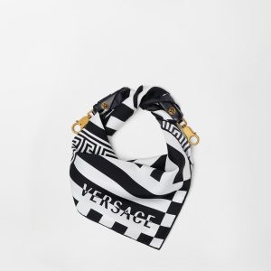 Printed Silk Scarf Charm 55 cm