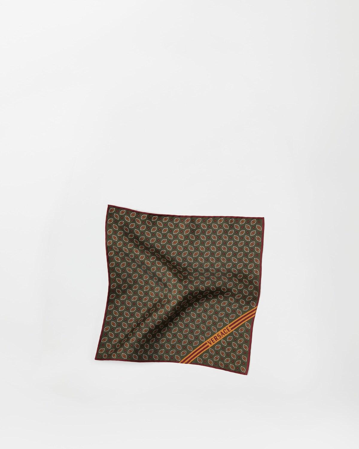Printed Silk Twill Pocket Square