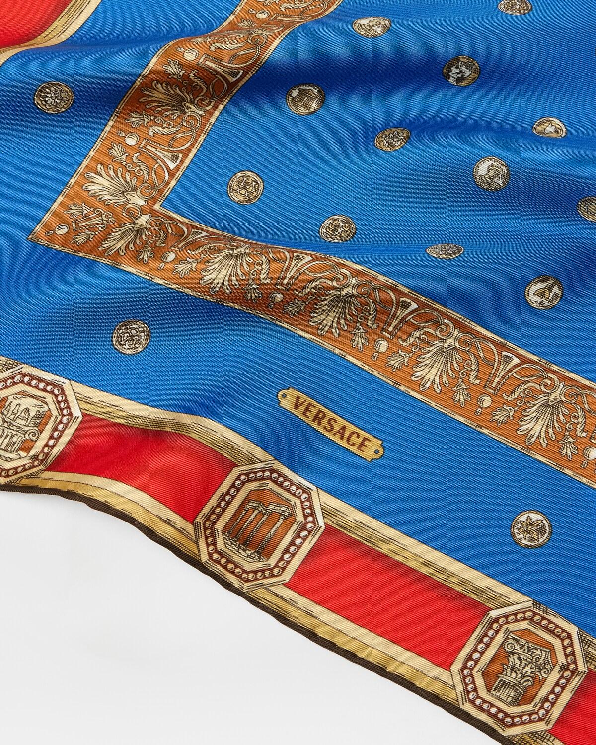 Printed Silk Twill Scarf 45 cm - Image 2