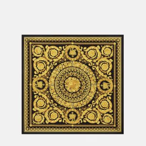 Printed Silk Twill Scarf 90 cm
