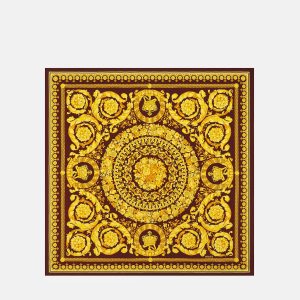 Printed Silk Twill Scarf 90 cm