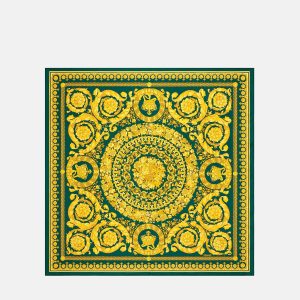 Printed Silk Twill Scarf 90 cm