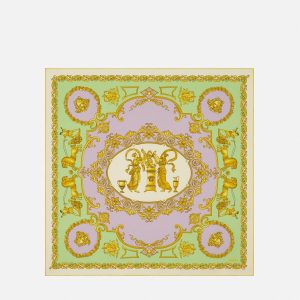 Printed Silk Twill Scarf 90 cm
