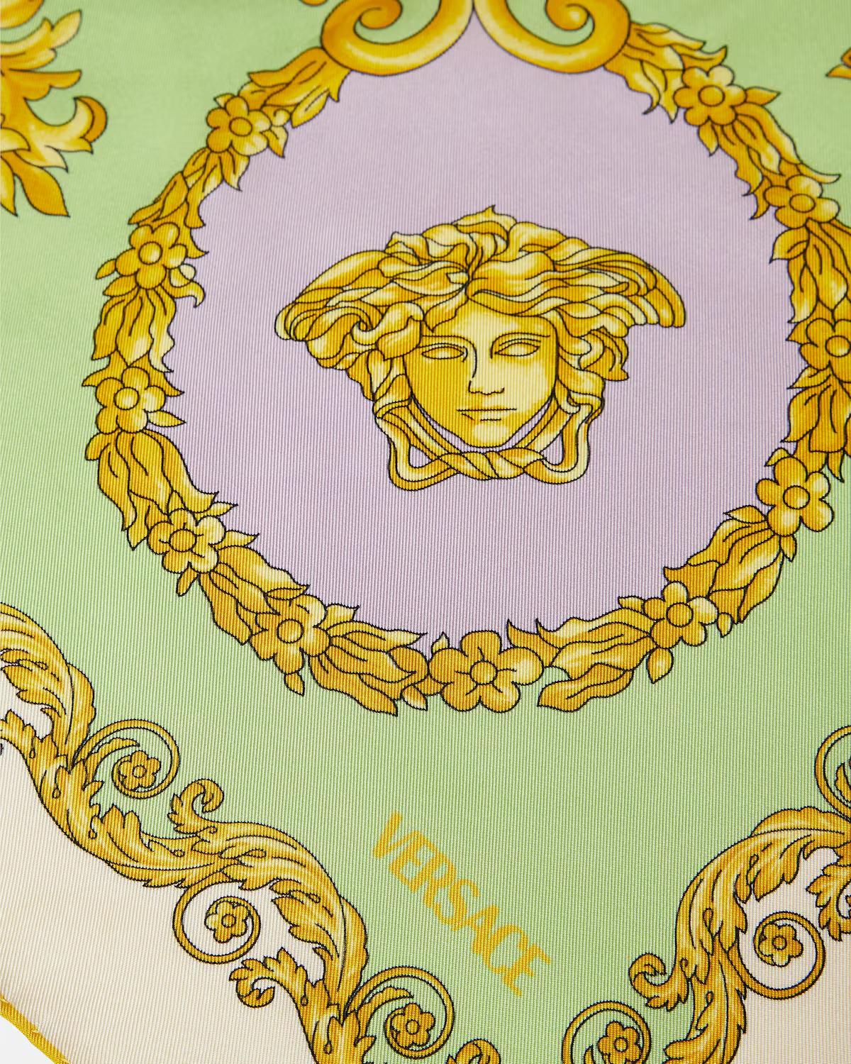 Printed Silk Twill Scarf 90 cm - Image 2