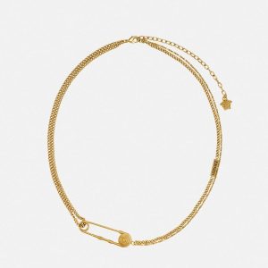 Safety Pin Necklace