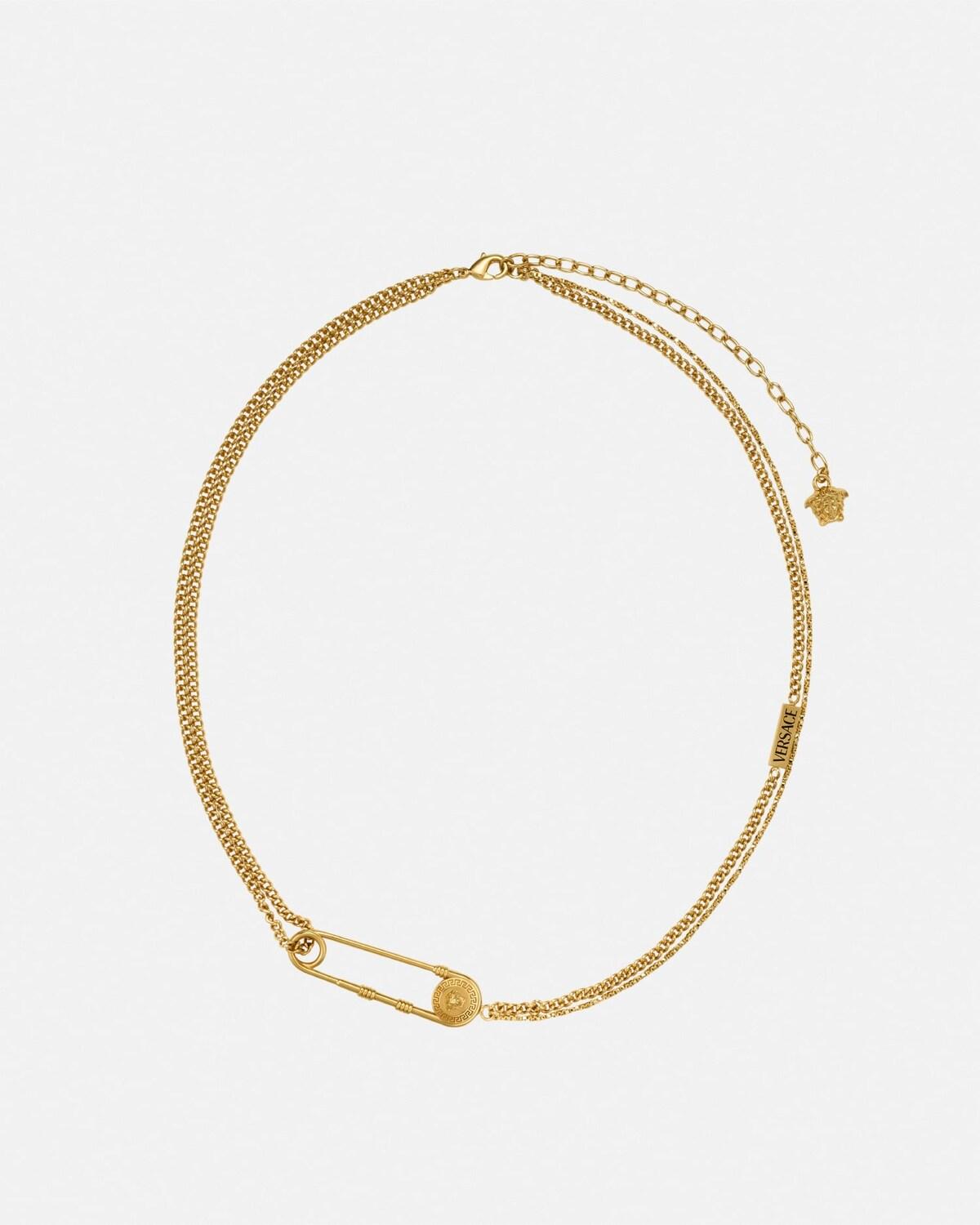 Safety Pin Necklace