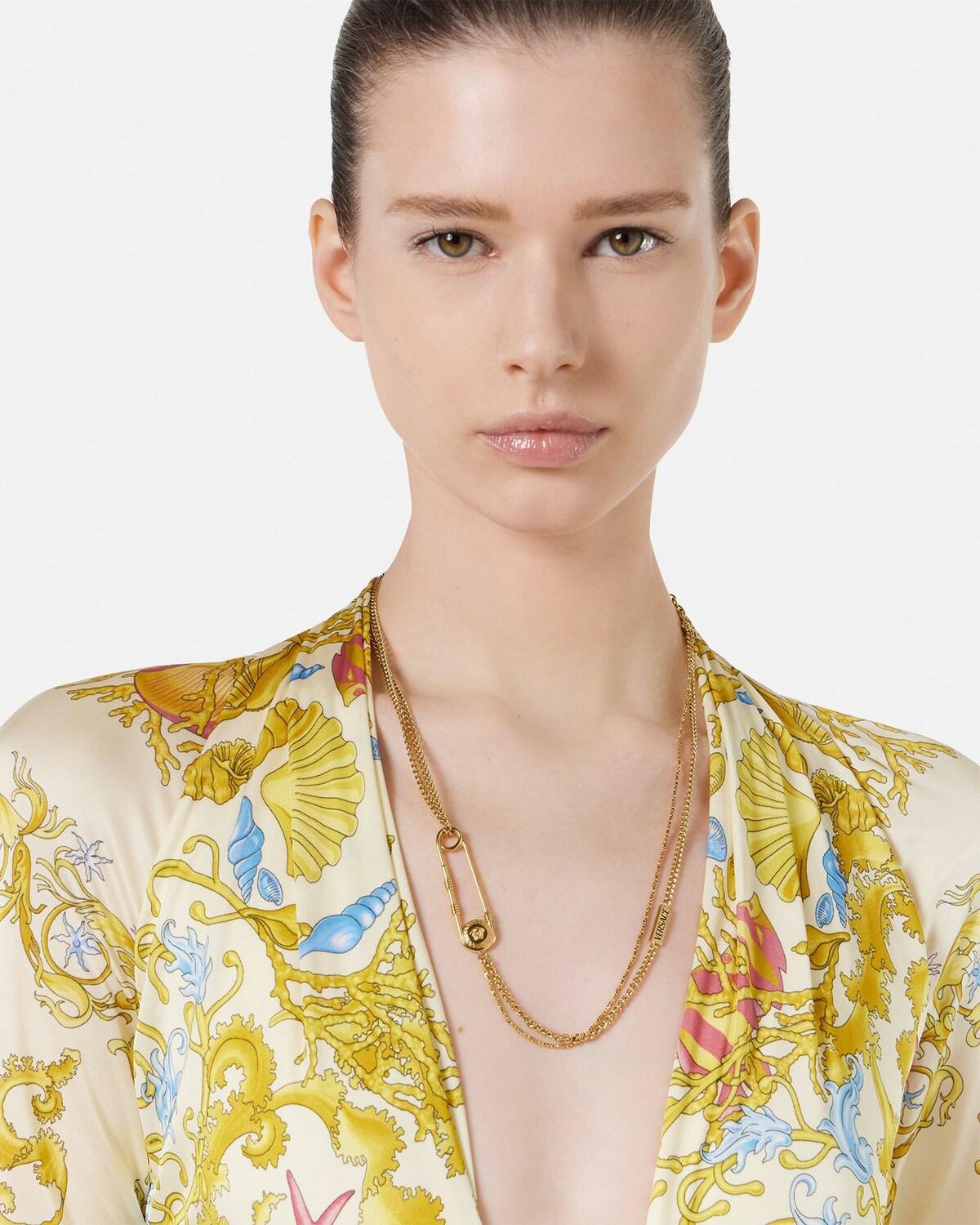 Safety Pin Necklace - Image 3
