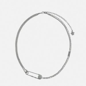 Safety Pin Necklace