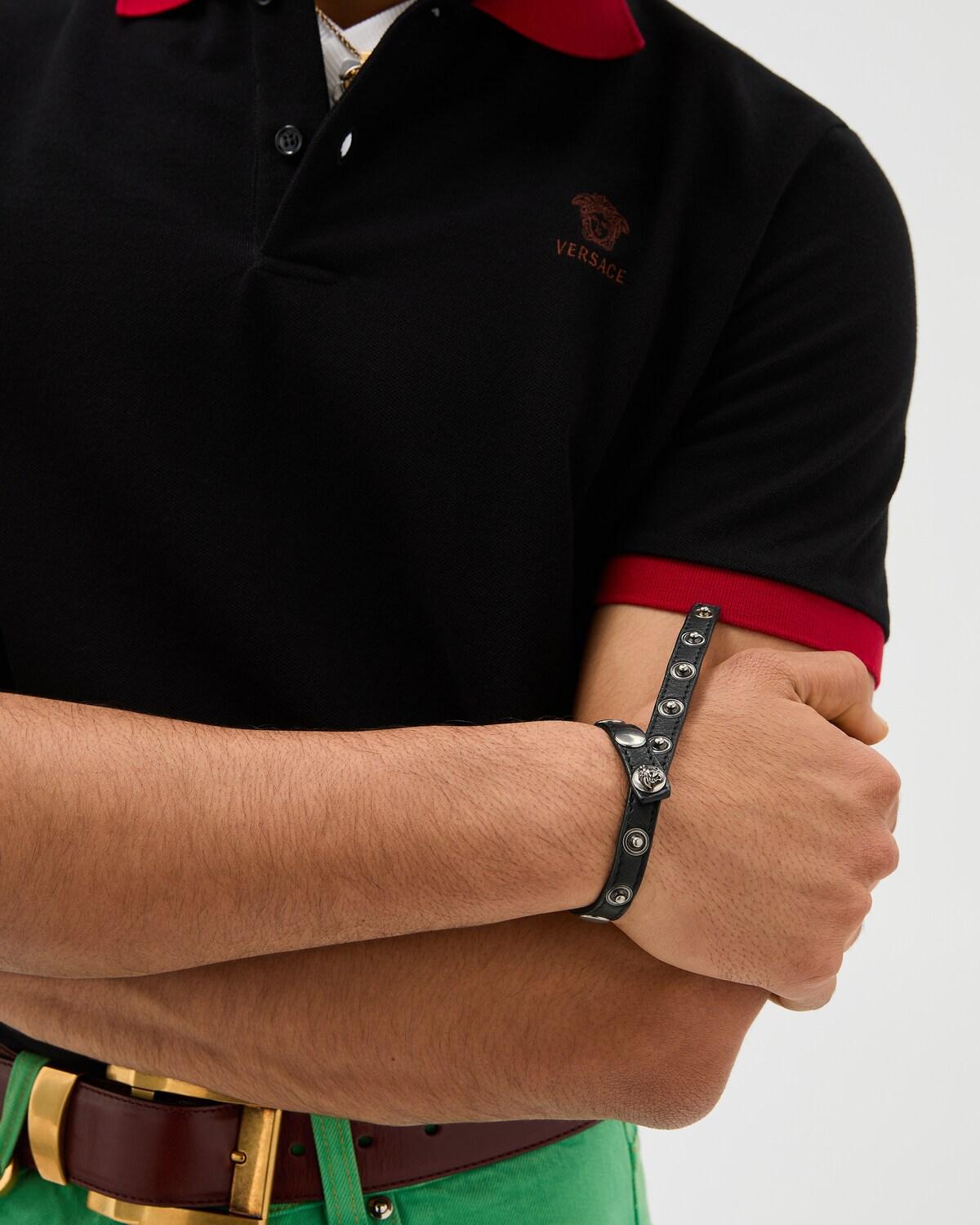 The Spike Leather Bracelet - Image 2