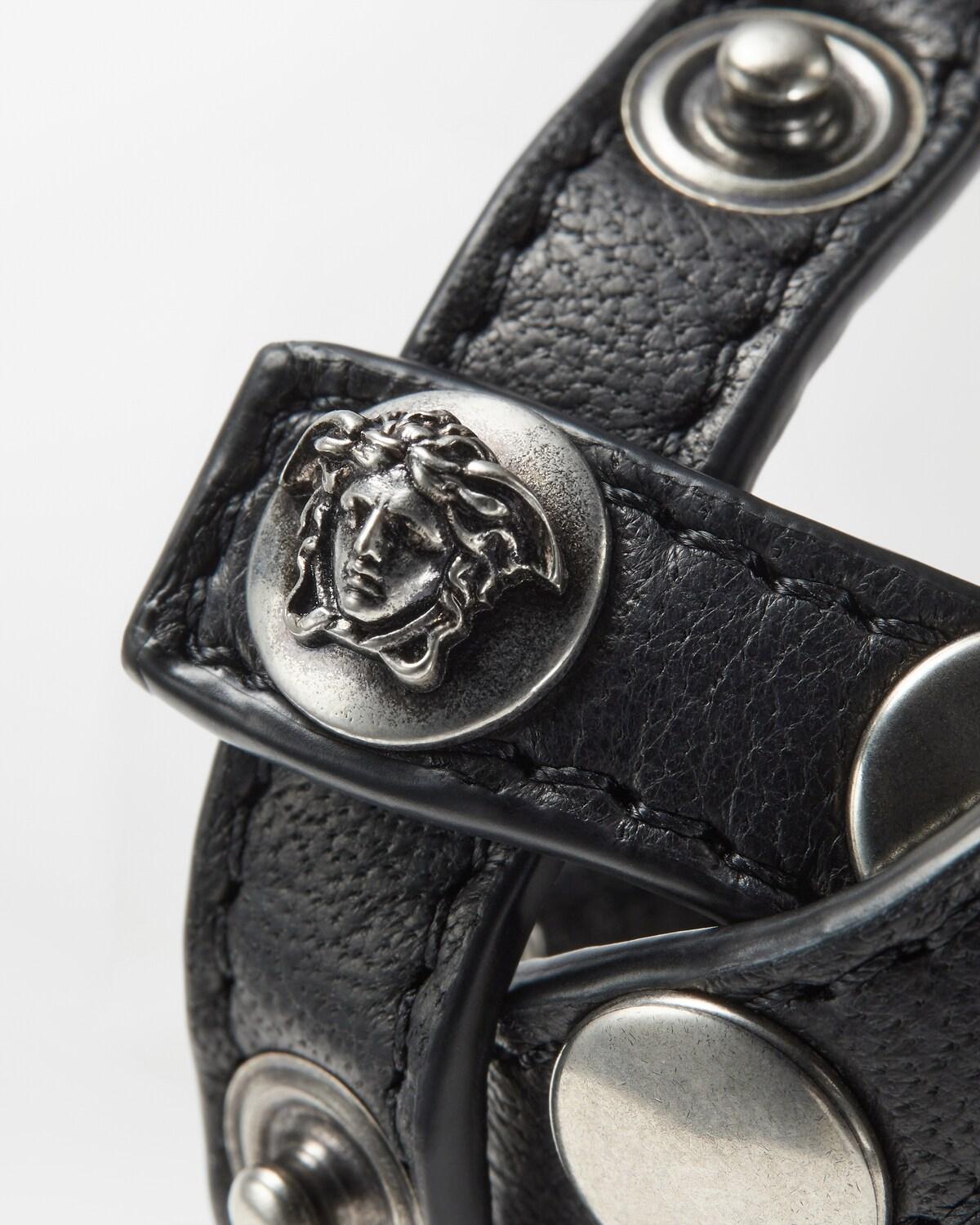 The Spike Leather Bracelet - Image 3
