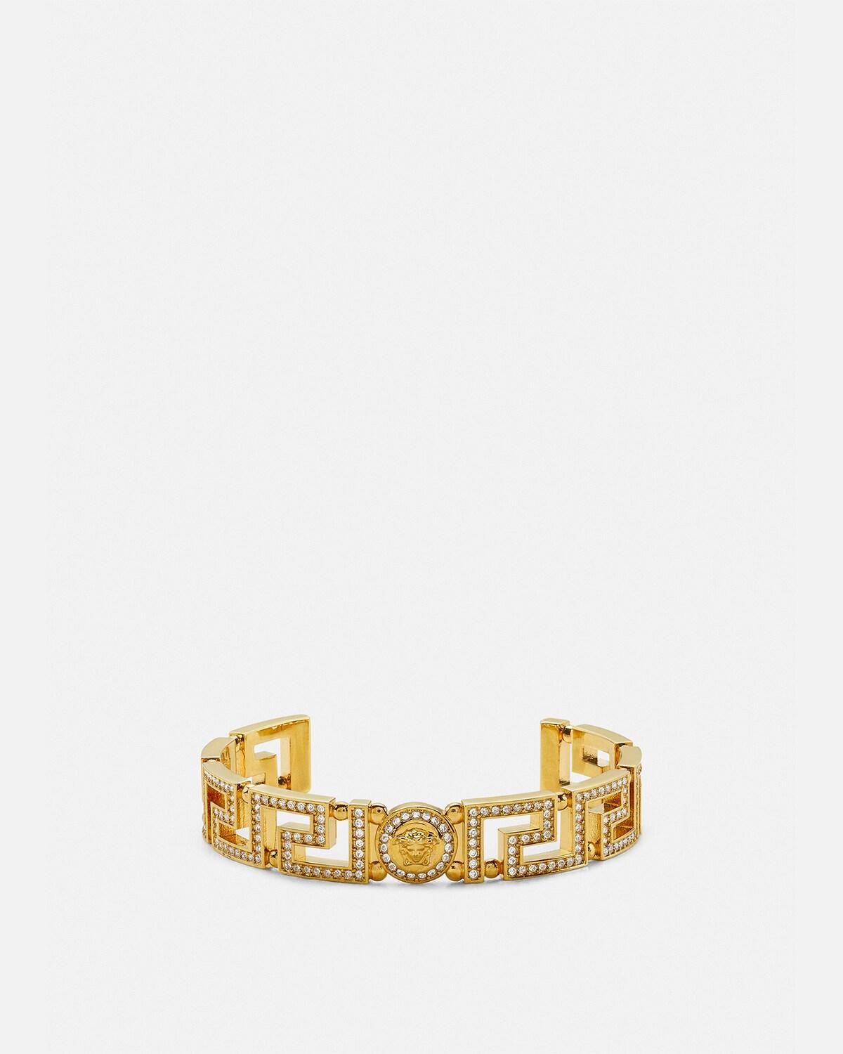 Greca Crystal Cuff Bracelet