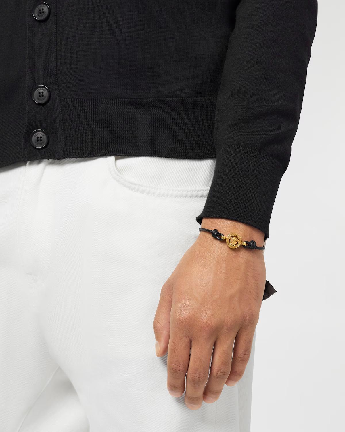 Medusa '95 Leather Bracelet - Image 2