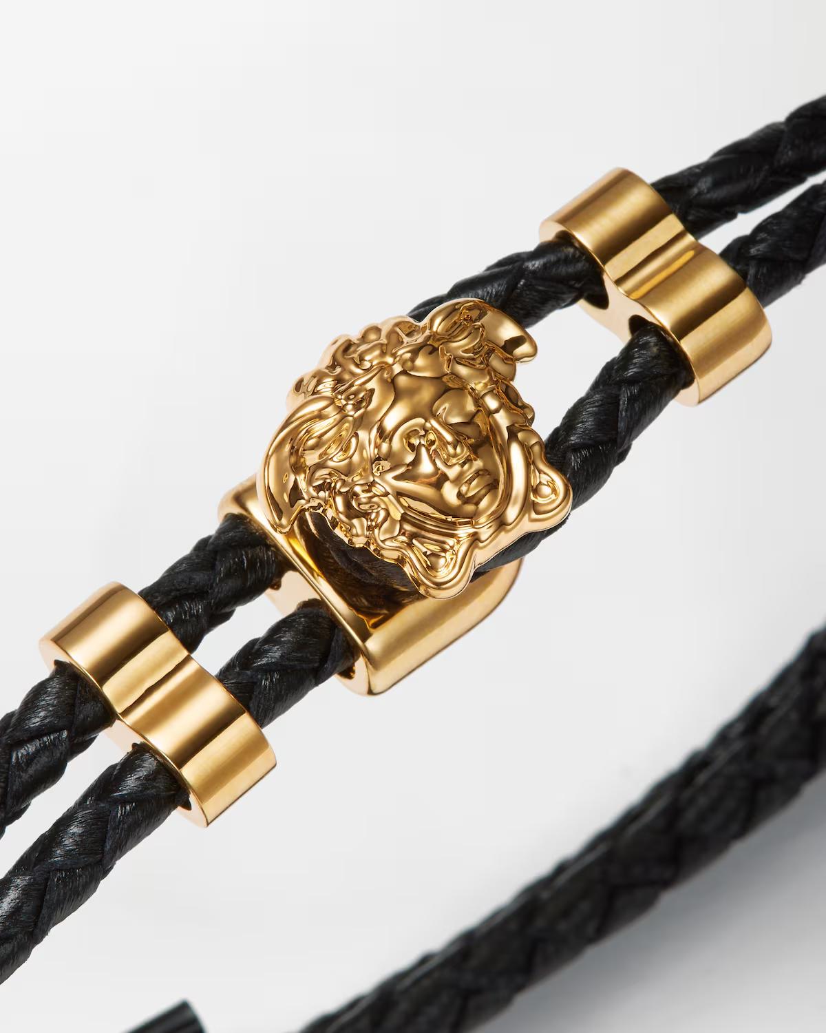 La Medusa Leather Bracelet - Image 2